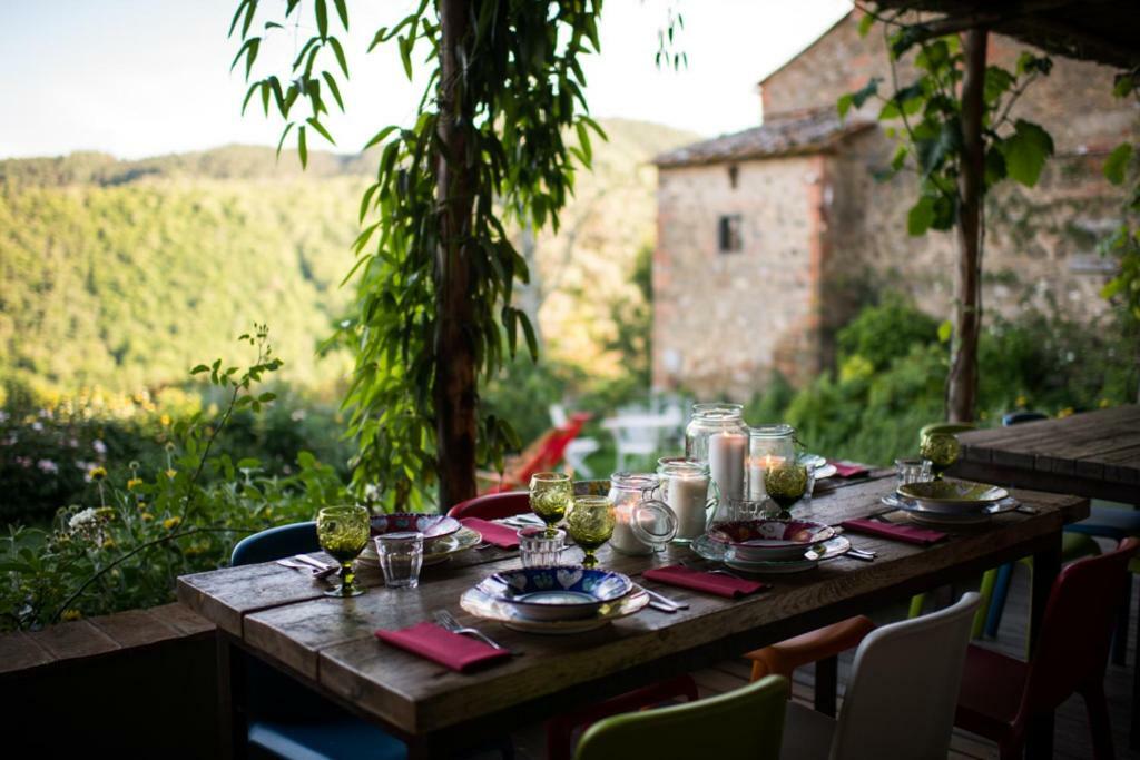 La Canonica Di Nusenna Gaiole in Chianti Dış mekan fotoğraf